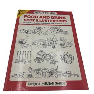 Ready-To-Use Food & Drink Spot Illustrations by Susan Gaber